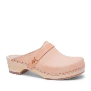Sandgrens Tokyo Clog Mule Sz 40 Nude Veg